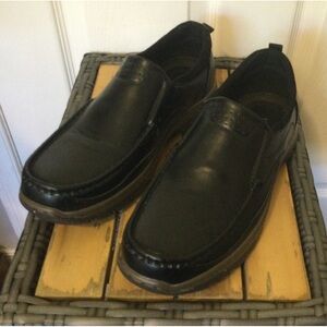 Collection Italy Men’s Black Slip On Loafer, Size 9